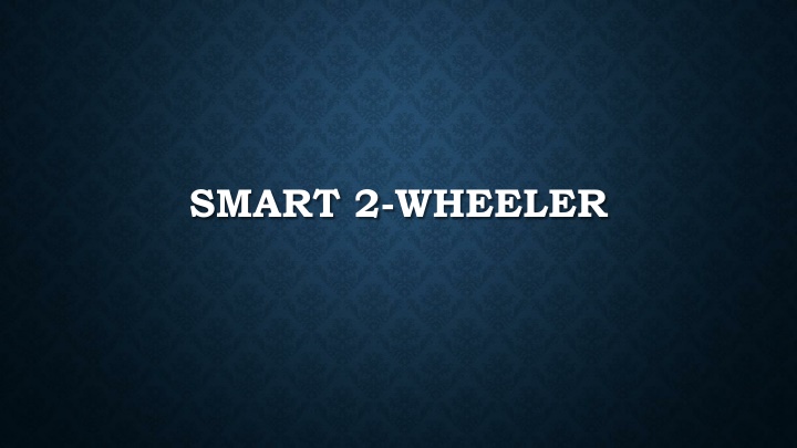 smart 2 wheeler