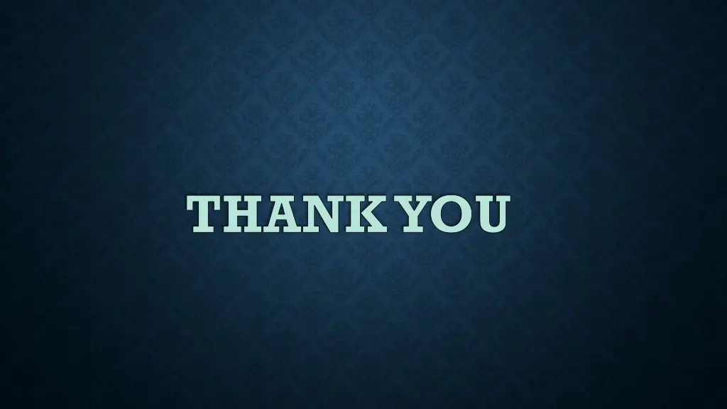 thank you