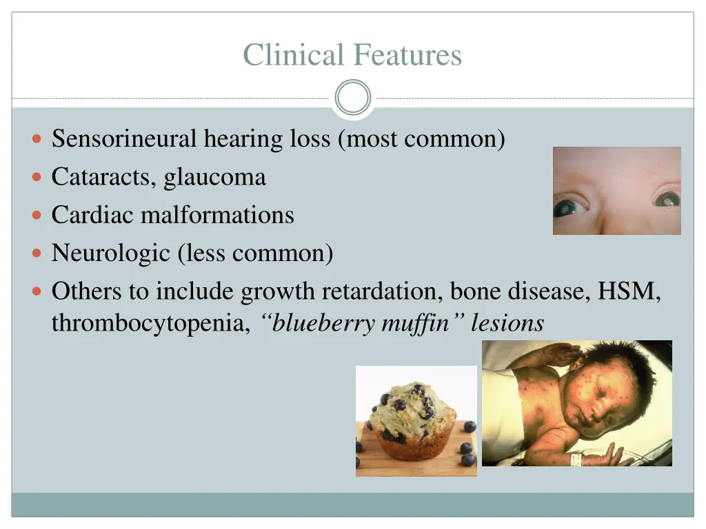 clinical features 2
