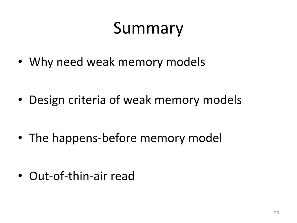 summary