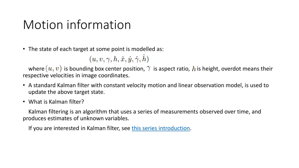 motion information 1