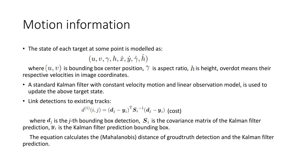 motion information 2