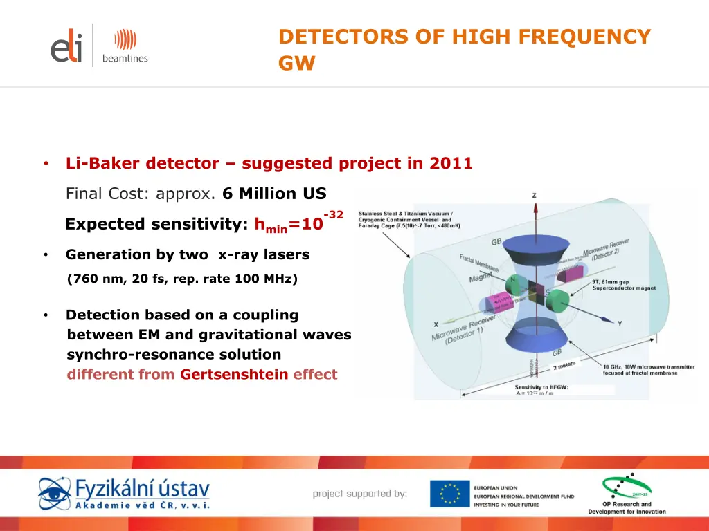 detectors of high frequency gw