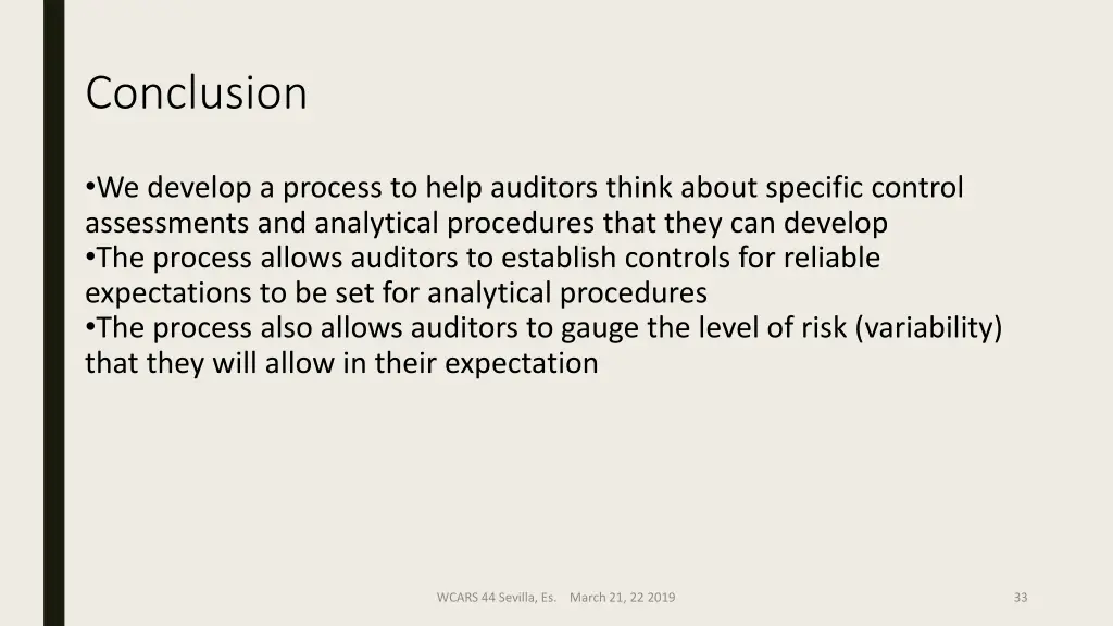 conclusion