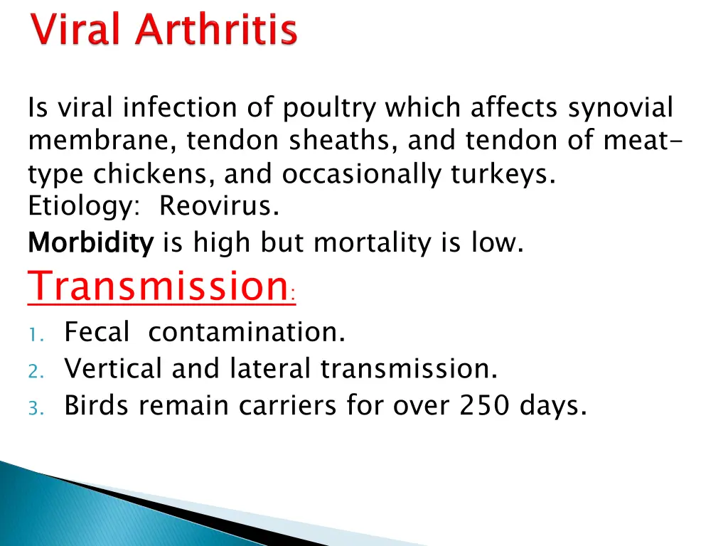 is viral infection of poultry which affects