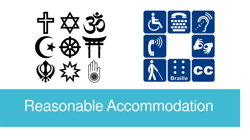 reasonable accommodation