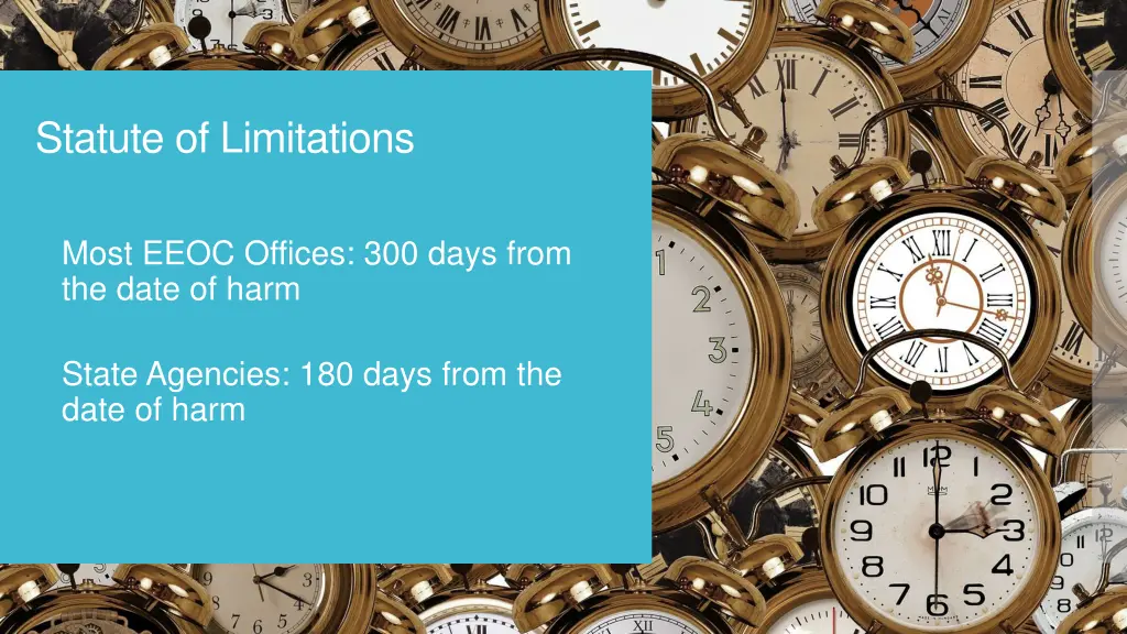 statute of limitations