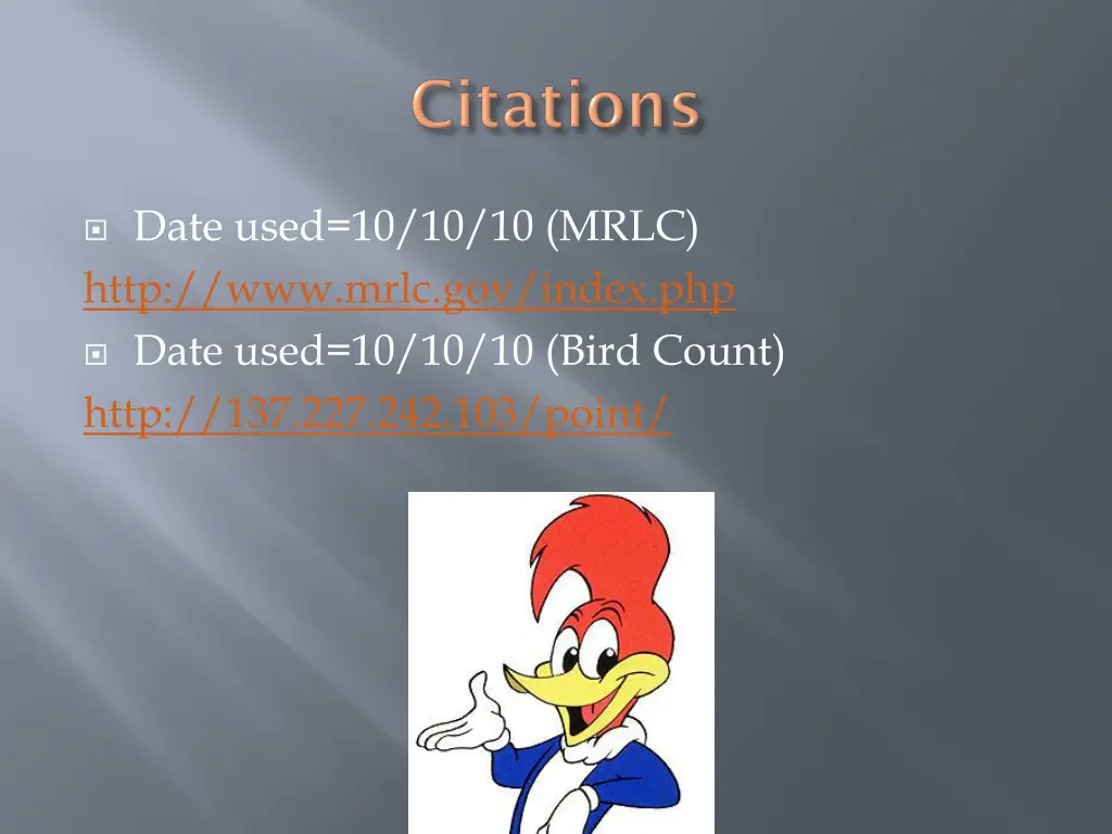 date used 10 10 10 mrlc http www mrlc gov index