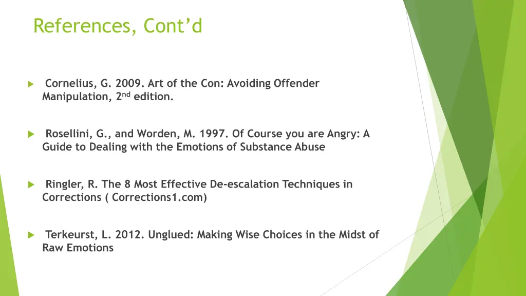 references cont d