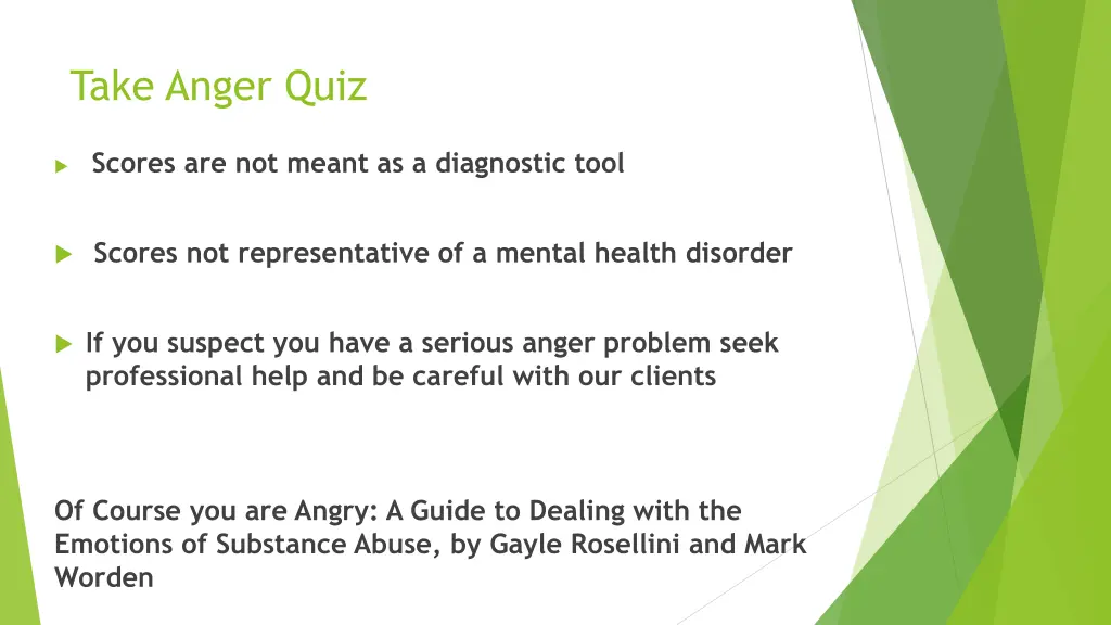 take anger quiz