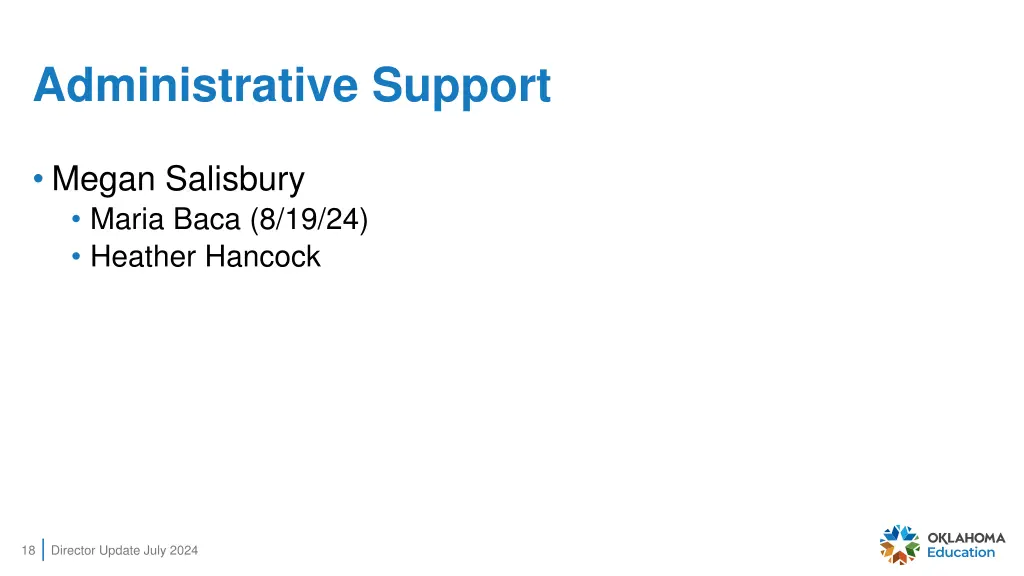 administrative support