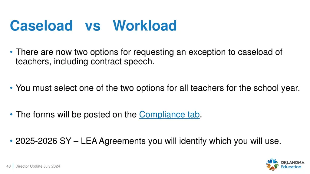 caseload vs workload
