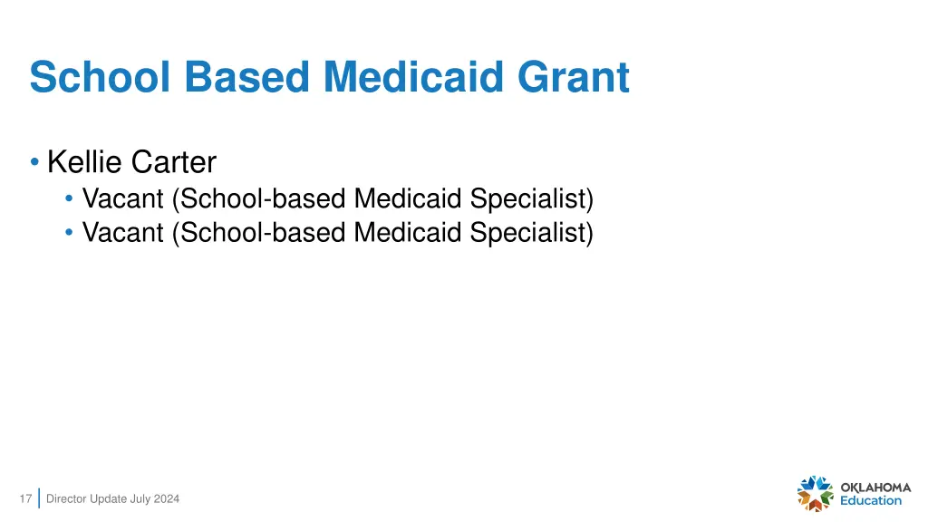 school based medicaid grant