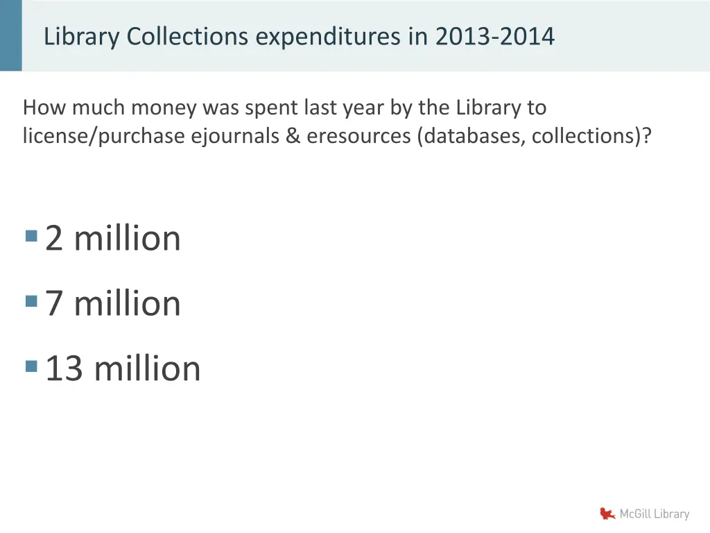 library collections expenditures in 2013 2014