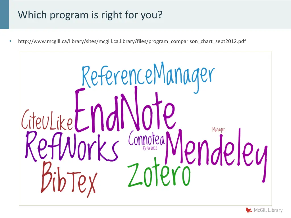 which program is right for you