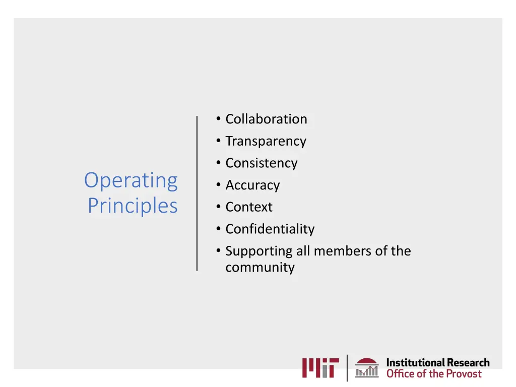 collaboration transparency consistency accuracy