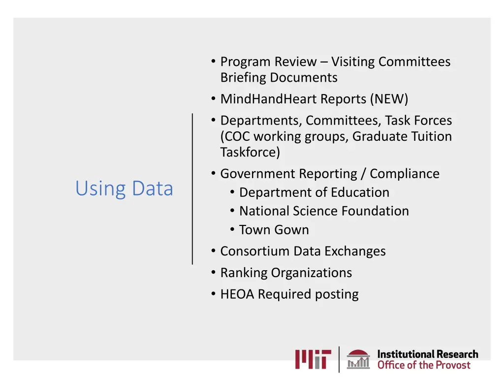 program review visiting committees briefing