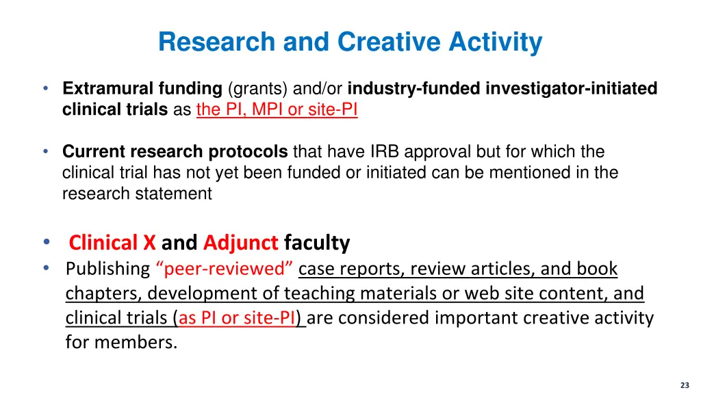 research and creative activity 1