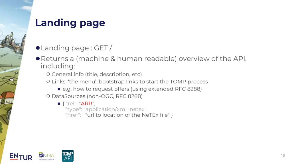 landing page