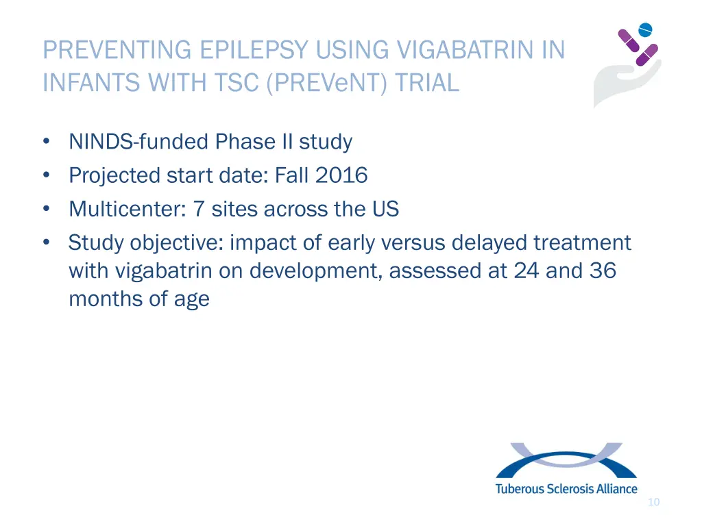 preventing epilepsy using vigabatrin in infants