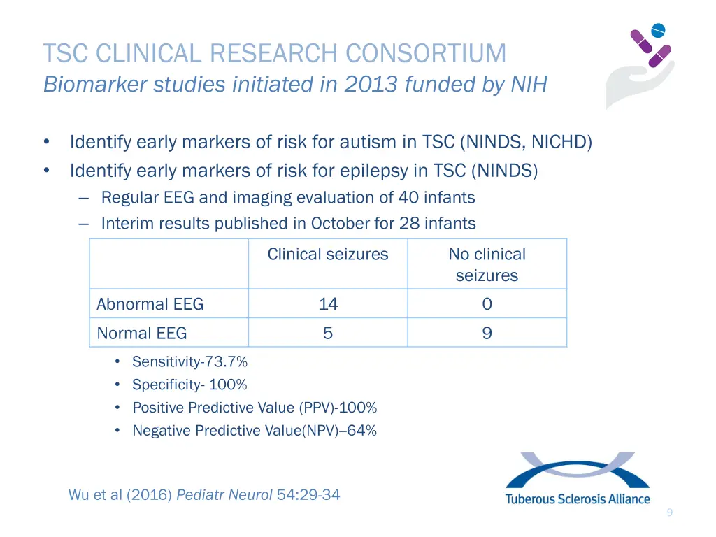 tsc clinical research consortium biomarker