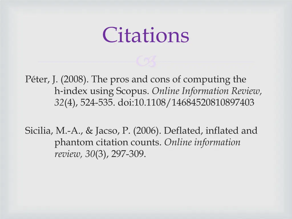 citations