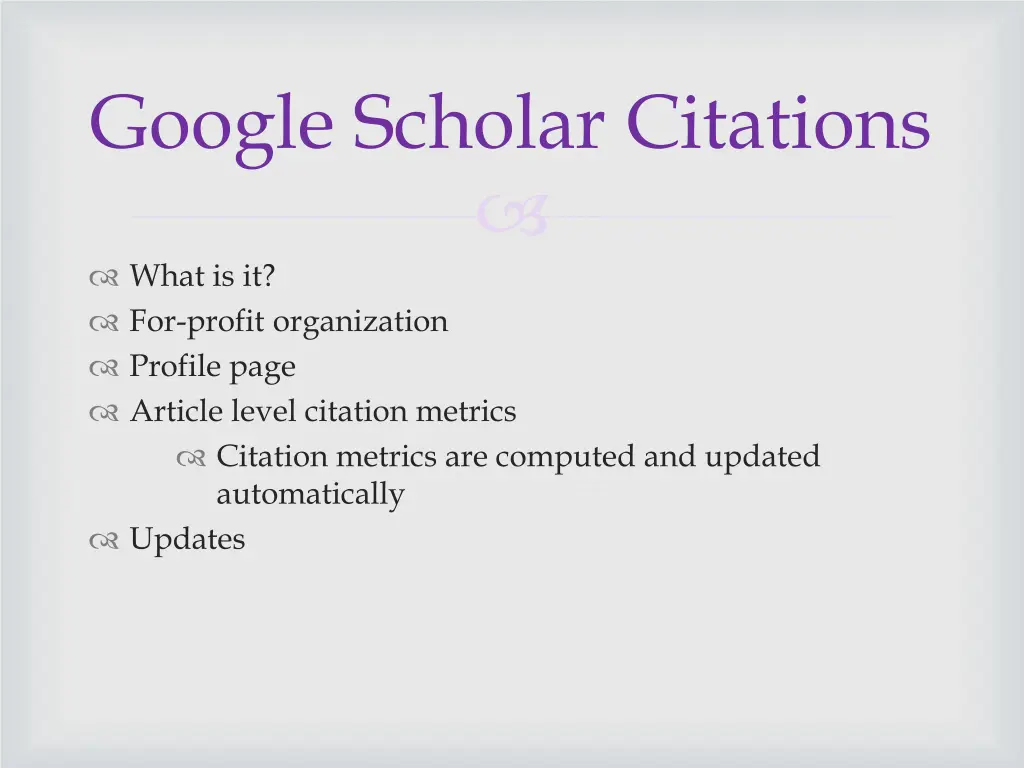 google scholar citations