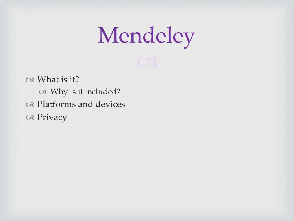 mendeley