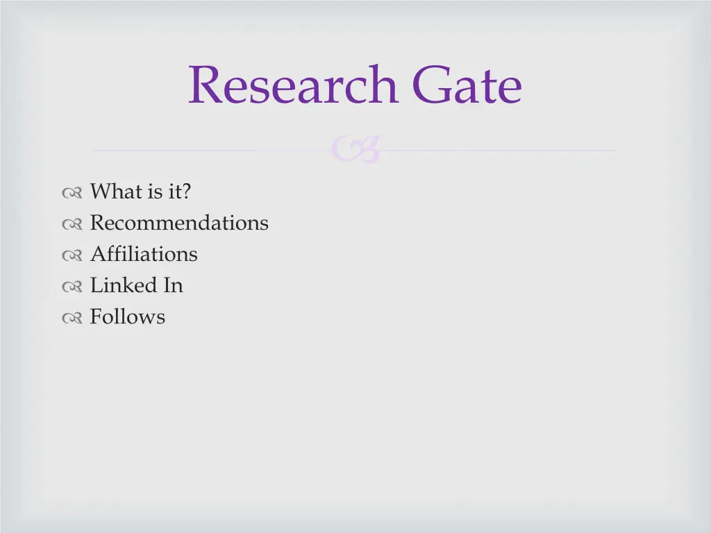 research gate