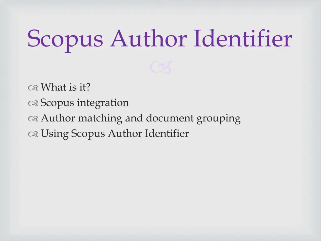 scopus author identifier