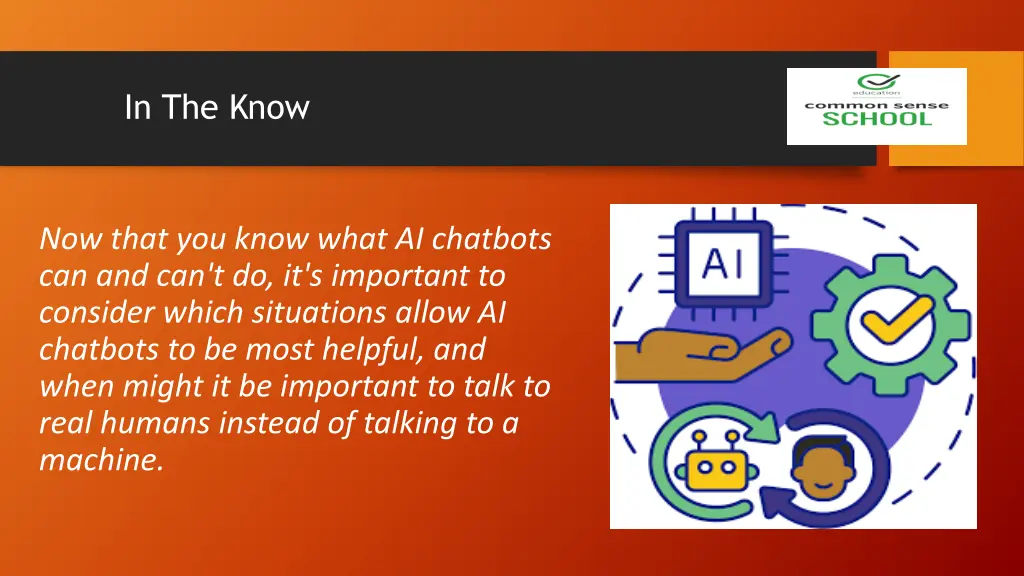 in the know