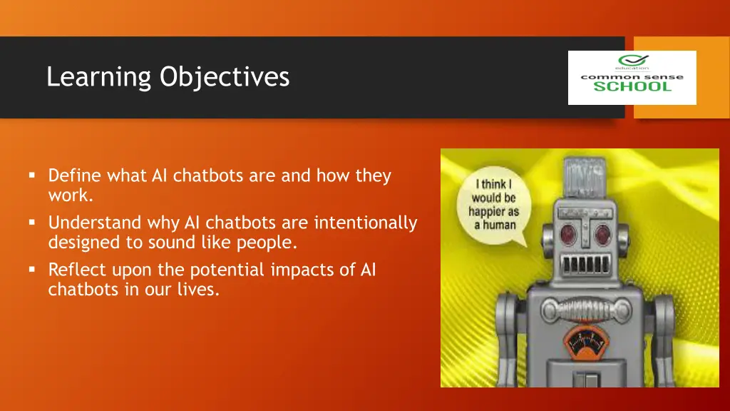 learning objectives