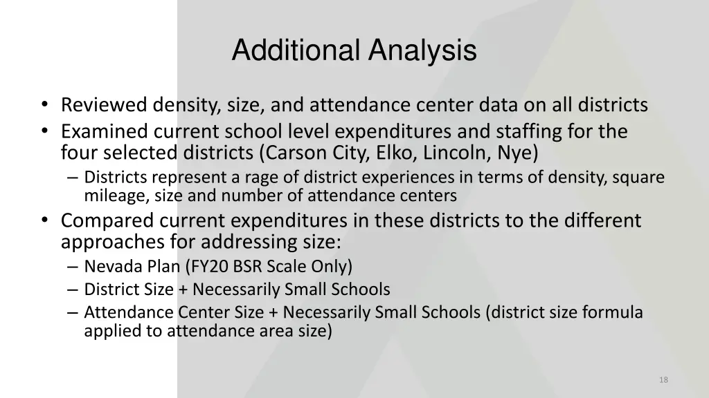 additional analysis 1