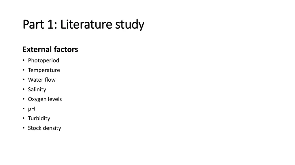 part 1 literature study part 1 literature study