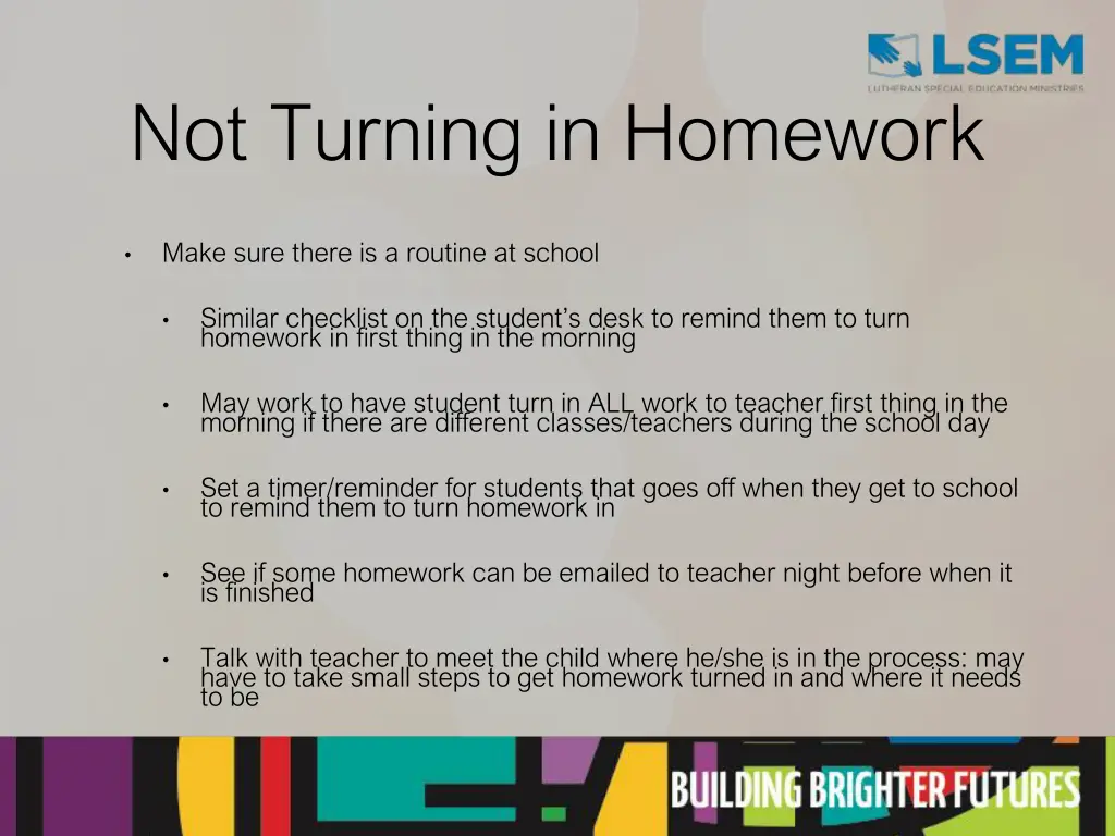 not turning in homework 1