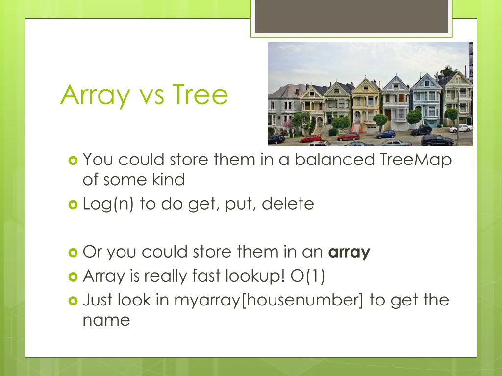 array vs tree