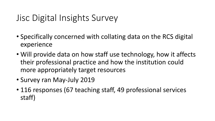 jisc digital insights survey