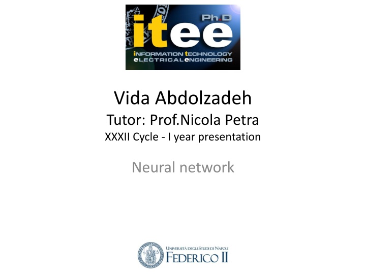 vida abdolzadeh tutor prof nicola petra xxxii
