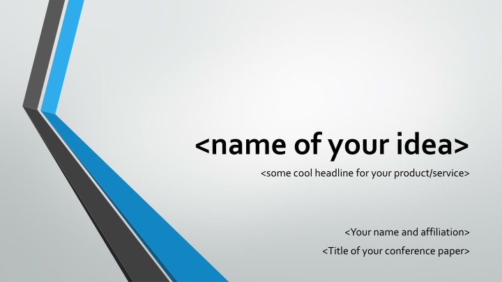 name of your idea