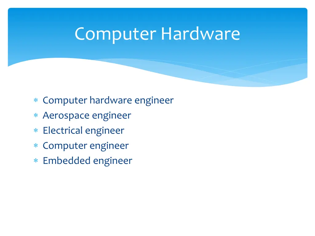 computer hardware
