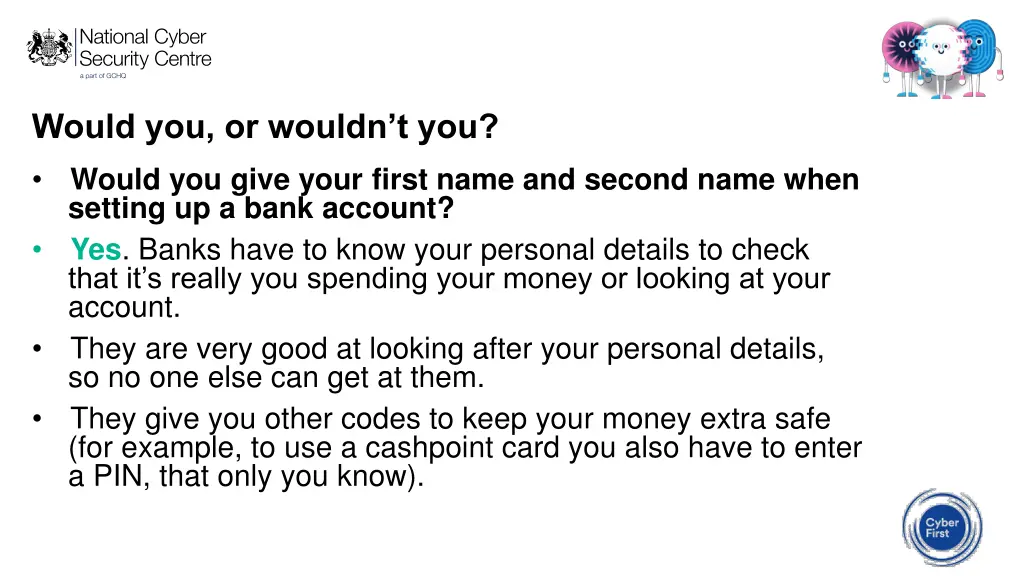 would you or wouldn t you