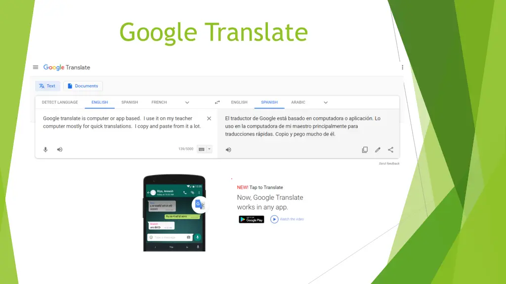 google translate