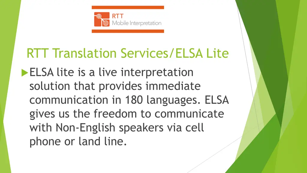 rtt translation services elsa lite elsa lite