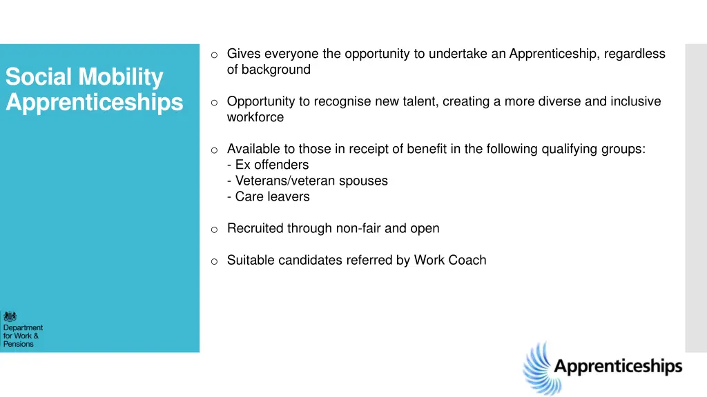 o gives everyone the opportunity to undertake