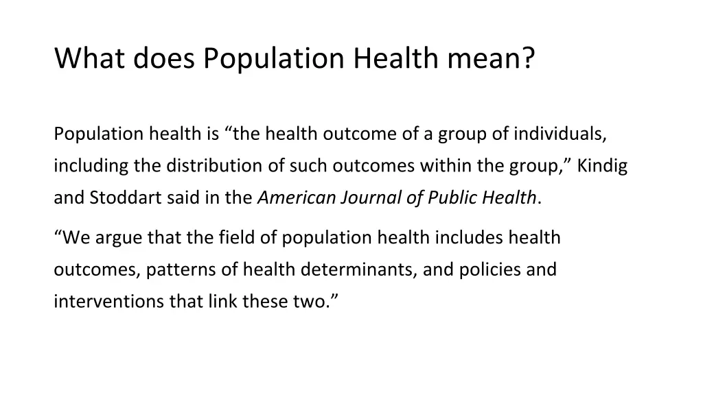 what does population health mean