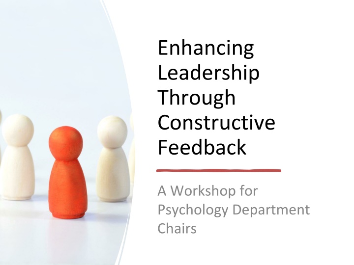 enhancing leadership through constructive feedback