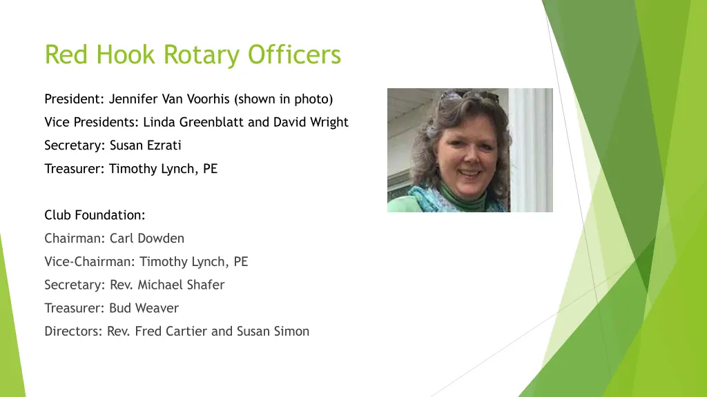 red hook rotary officers