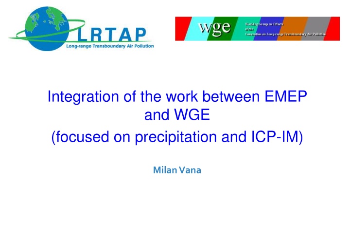 integration of the work between emep