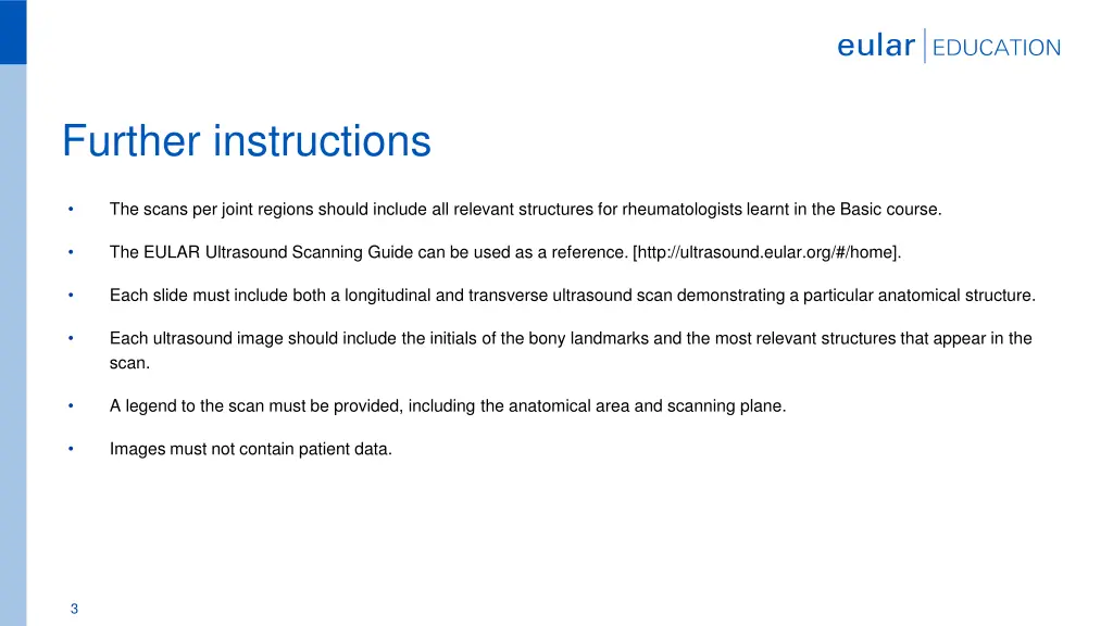 further instructions