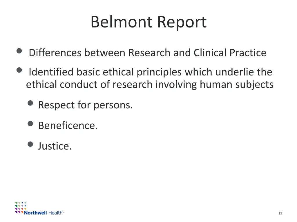 belmont report